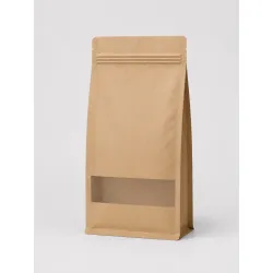 500 g kraft papier okienko  130x90x255mm (kpl = 10 szt.)